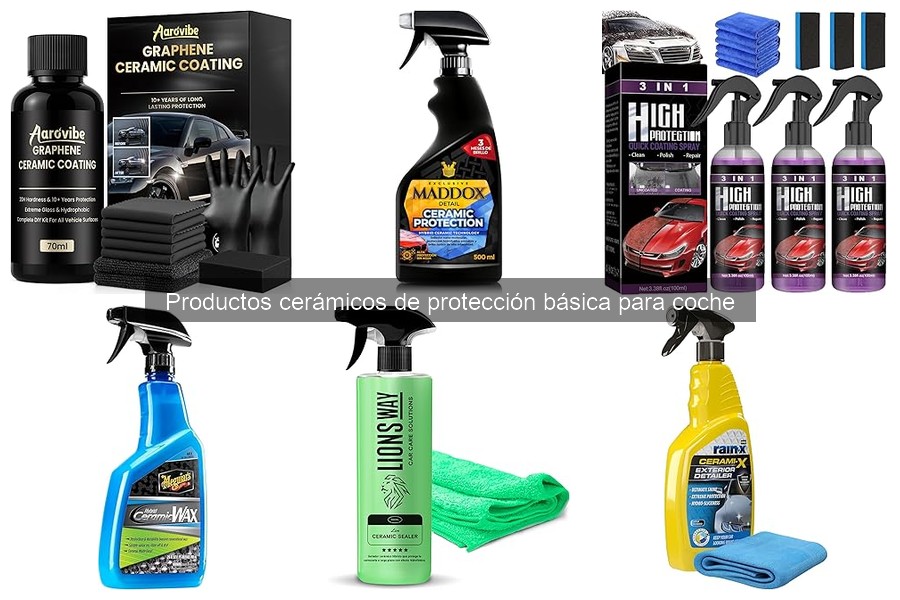 Coste de aplicar un producto cerámico de protección para coche