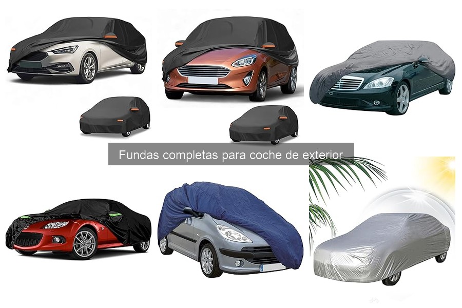 Costos de fundas completas para coche: guía de precios