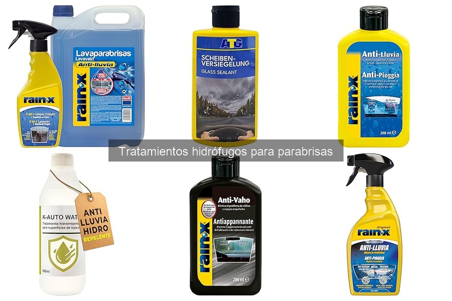 Cuándo aplicar un tratamiento hidrófugo para parabrisas