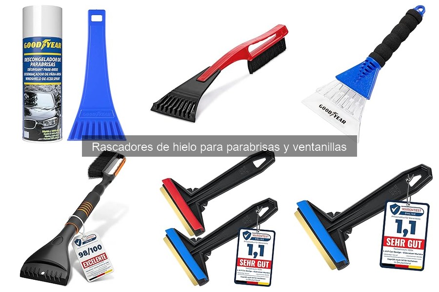 ¿Cuándo usar un rascador de hielo para parabrisas?