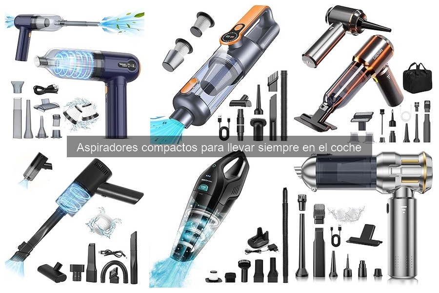 ¿Cuánto cuesta un aspirador compacto para el coche?
