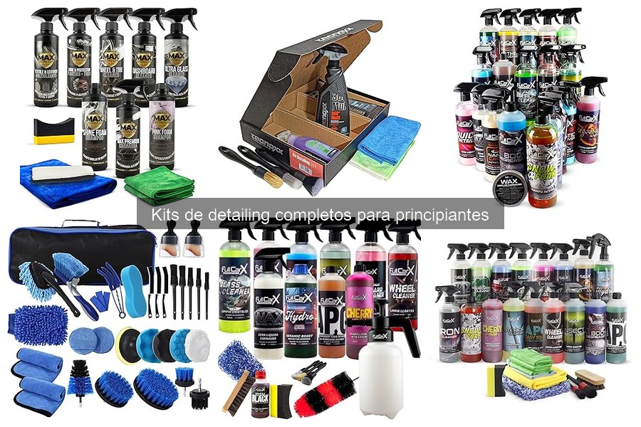 ¿Cuánto cuesta un kit de detailing completo para principiantes?