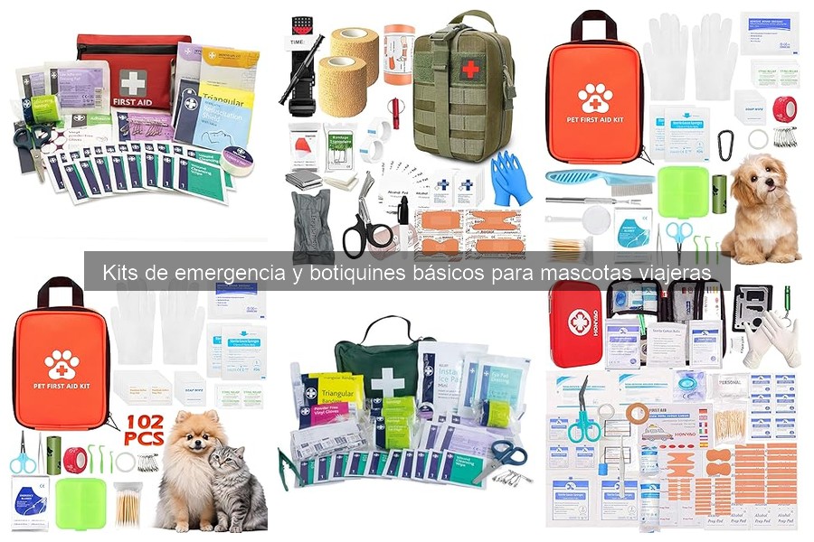 ¿Cuánto cuesta un kit de emergencia para mascotas viajeras?