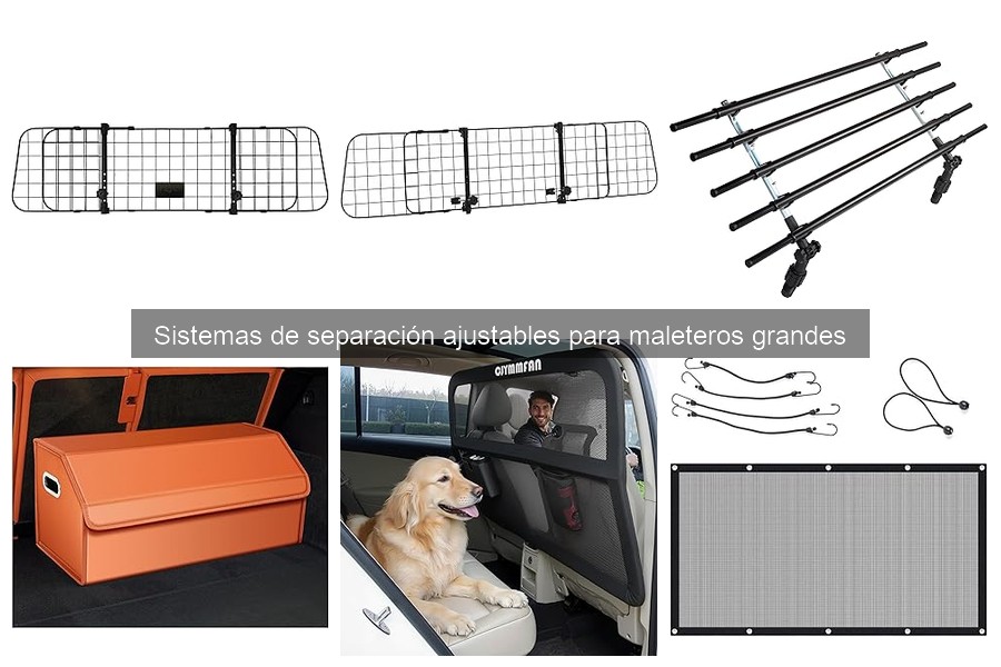 ¿Cuánto cuesta un sistema de separación ajustable para maleteros?