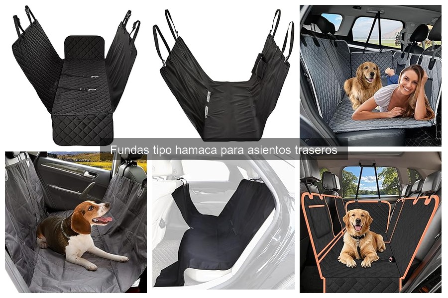 ¿Cuánto cuesta una funda tipo hamaca para asientos traseros?