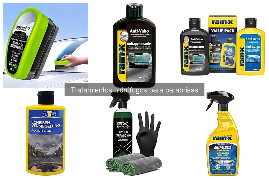 ¿Cuánto dura un tratamiento hidrófugo en el parabrisas?