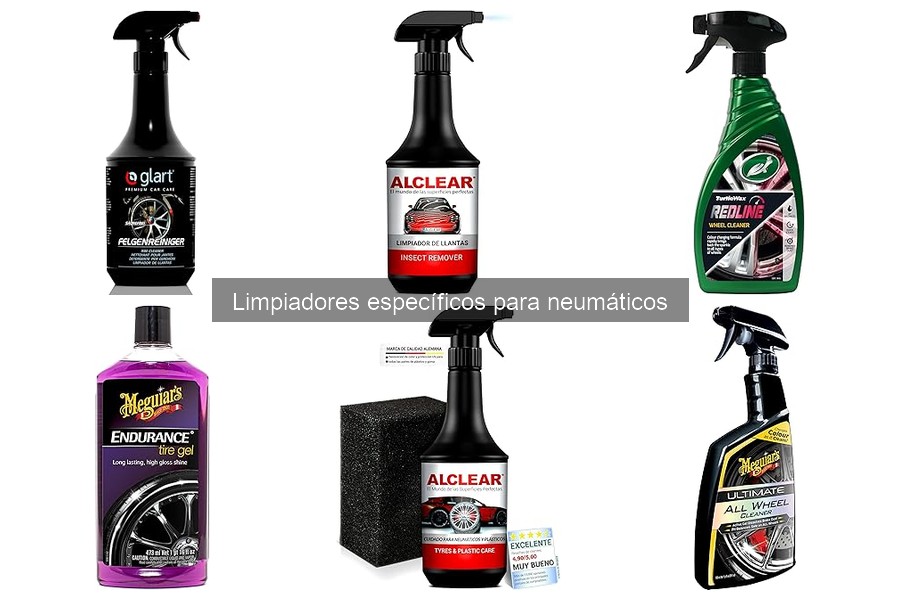 ¿Cuánto duran los efectos de un limpiador de neumáticos?