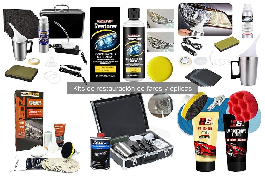 ¿Cuánto tiempo se tarda en restaurar faros con un kit?