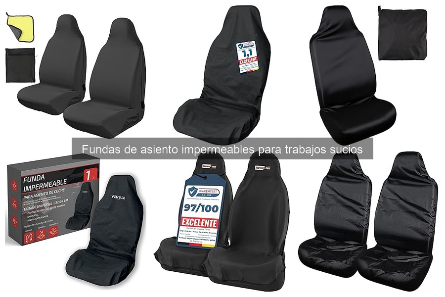 Cuida y Mantén Fundas de Asiento Impermeables en tu Coche