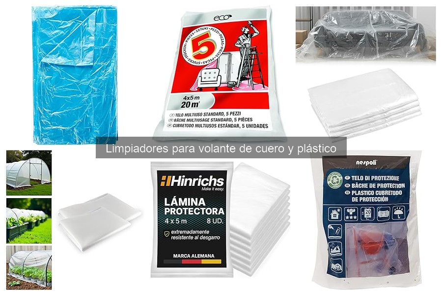 Daños por limpiadores inadecuados en volantes de cuero y plástico