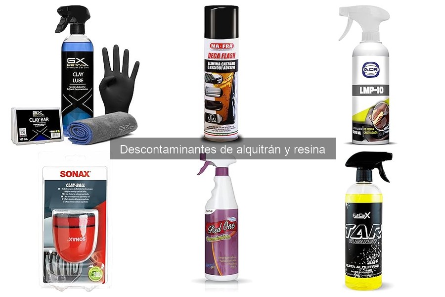 Descontaminantes de alquitrán y resina: ¿Qué son y para qué sirven?