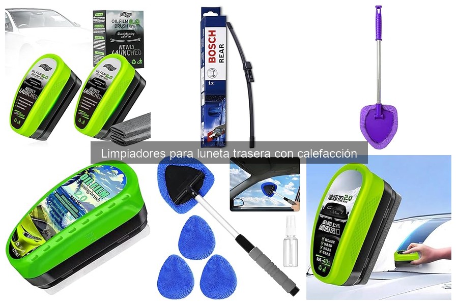 ** Descubre qué es un limpiador para luneta trasera con calefacción