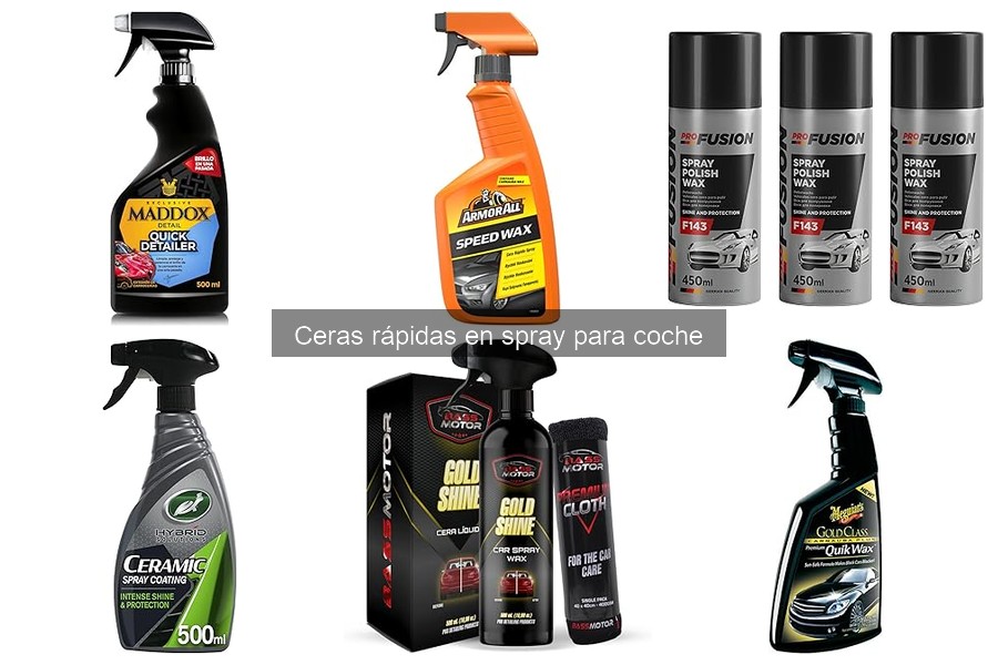 Desmentimos los mitos sobre ceras en spray para coche