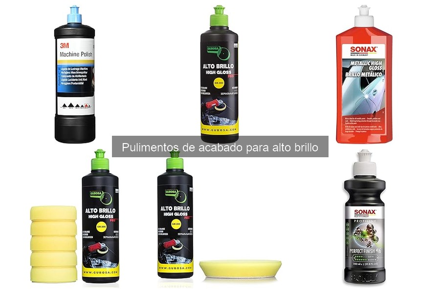 Diferencias entre pulimentos y ceras para acabado del coche