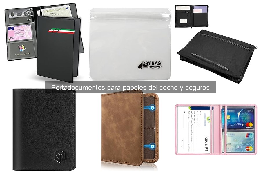 Documentos imprescindibles en tu portadocumentos del coche