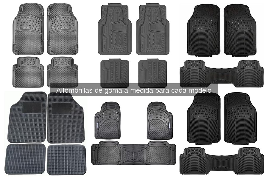 Dónde comprar alfombrillas de goma a medida para tu coche