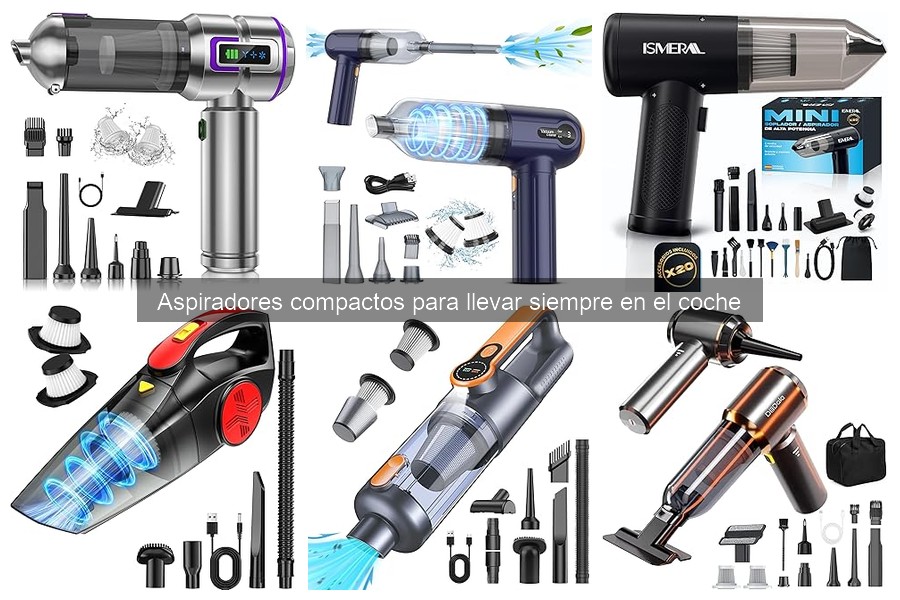 Dónde comprar aspiradores compactos para coche fácilmente
