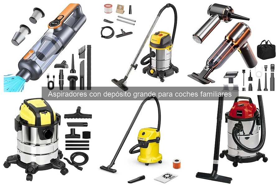 Dónde comprar aspiradores grandes para coches familiares