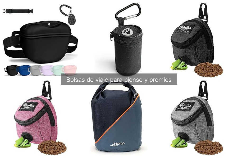 Dónde comprar bolsas de viaje para pienso y premios al mejor precio