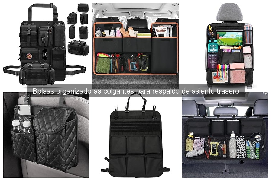 Dónde comprar bolsas organizadoras colgantes para el coche