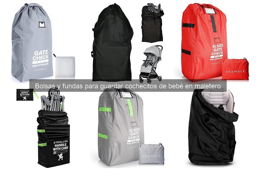 Dónde comprar bolsas y fundas para cochecitos de bebé