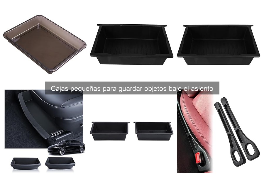 Dónde comprar cajas para guardar objetos bajo el asiento