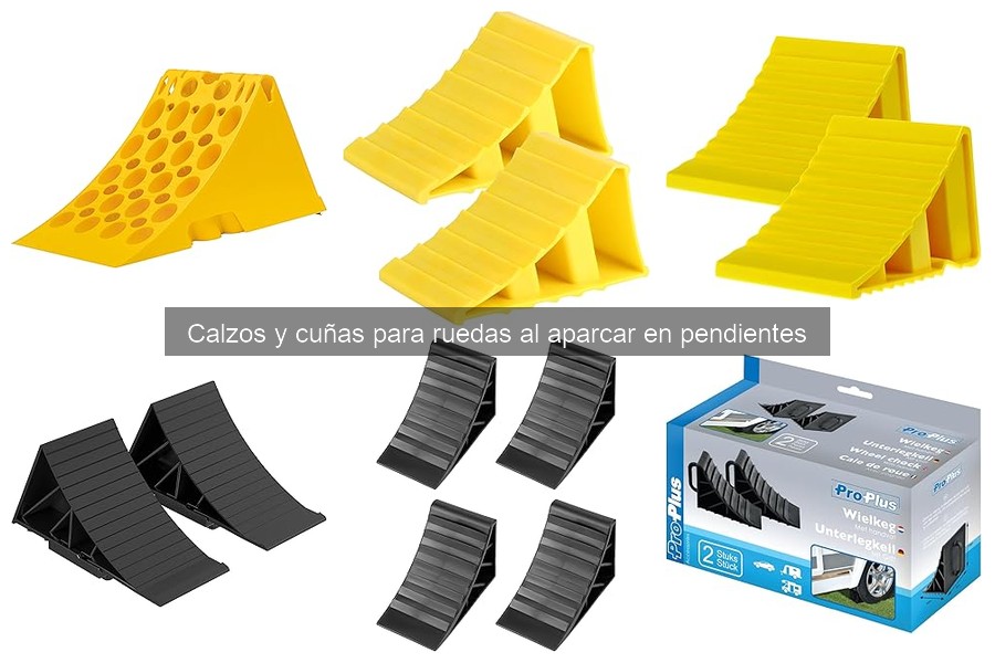 Dónde comprar calzos y cuñas para ruedas fácilmente