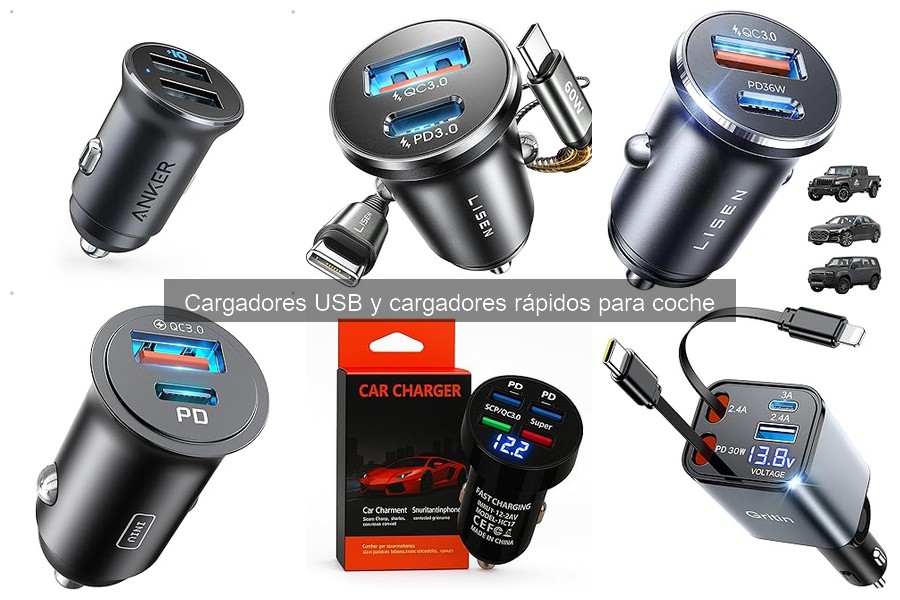 Dónde comprar cargadores USB para coche económicos