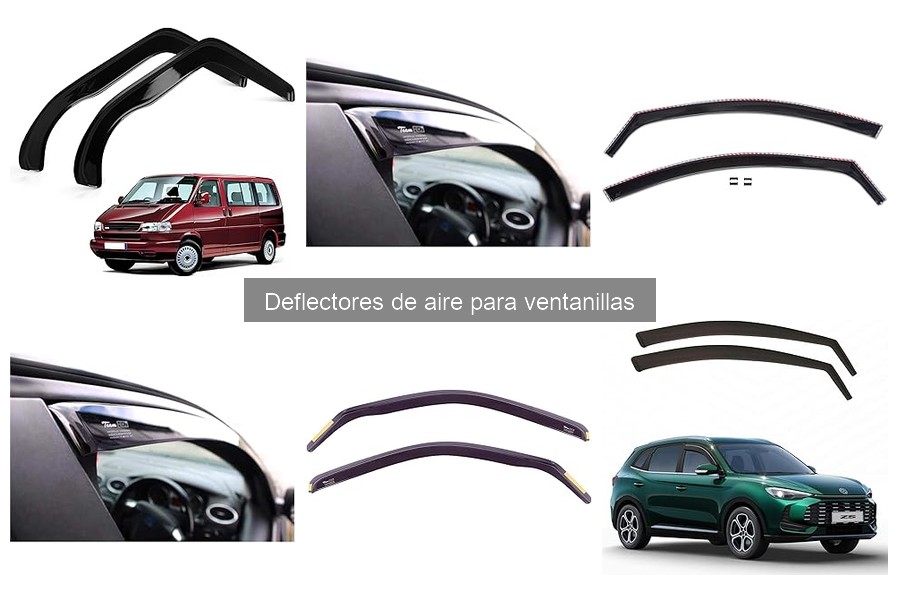Dónde comprar deflectores de aire para ventanillas de coche