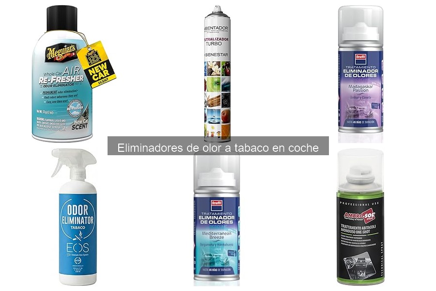 Dónde comprar eliminadores de olor a tabaco para coche