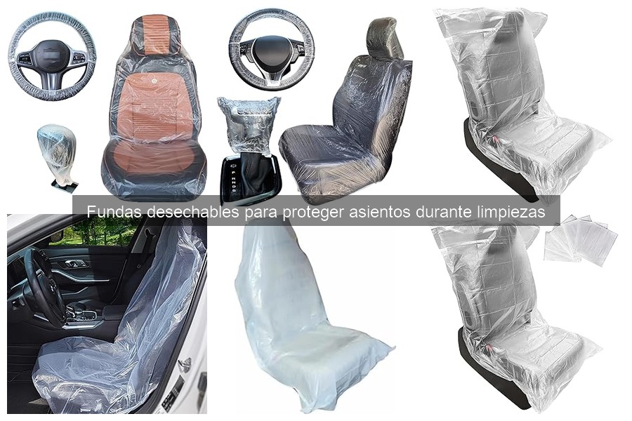 Dónde comprar fundas desechables para asientos de coche