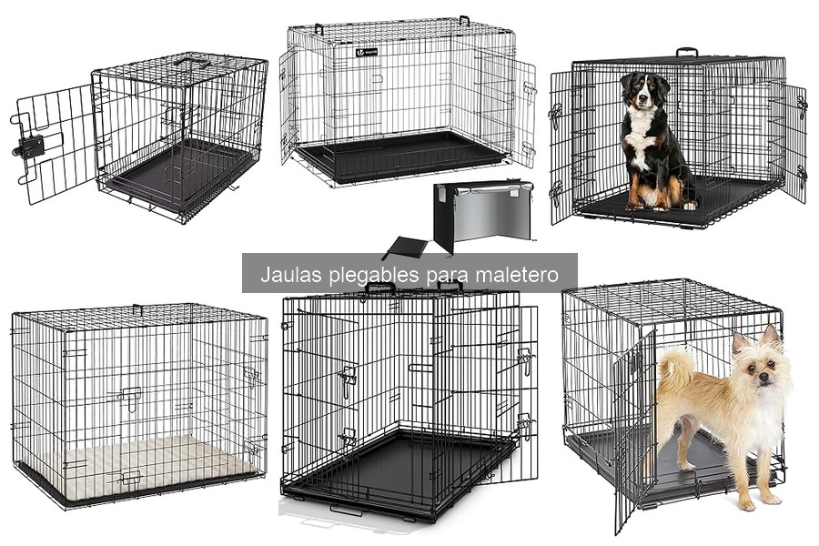 Dónde comprar jaulas plegables para maletero: Mejores opciones