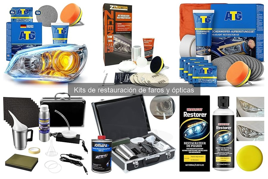 Dónde comprar kits de restauración de faros: Mejores opciones