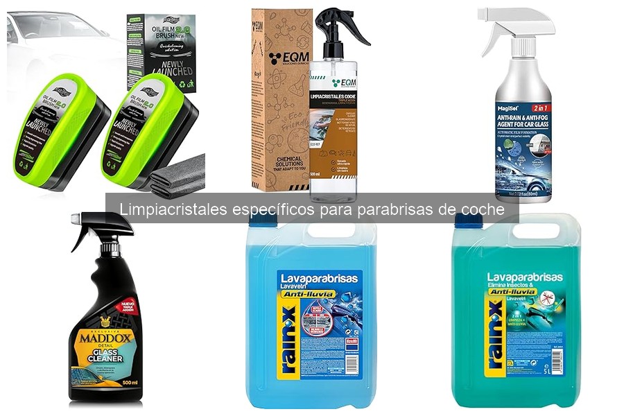 Dónde comprar limpiacristales para parabrisas al mejor precio