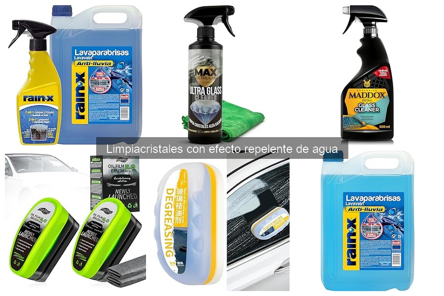 Dónde comprar limpiacristales repelentes de agua para coche