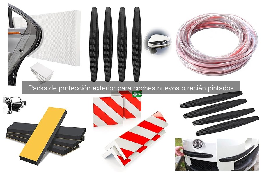 Dónde comprar packs de protección exterior para coches