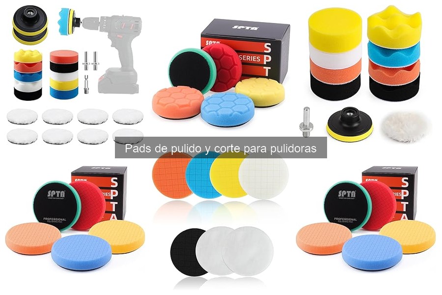 Dónde comprar pads de pulido para pulidoras y comparar precios