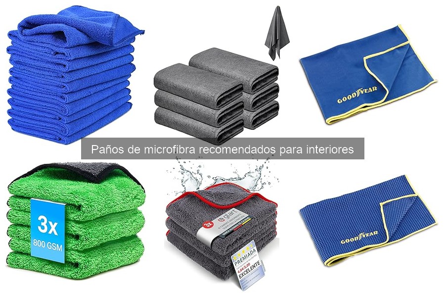 Dónde comprar paños de microfibra a buen precio para tu coche