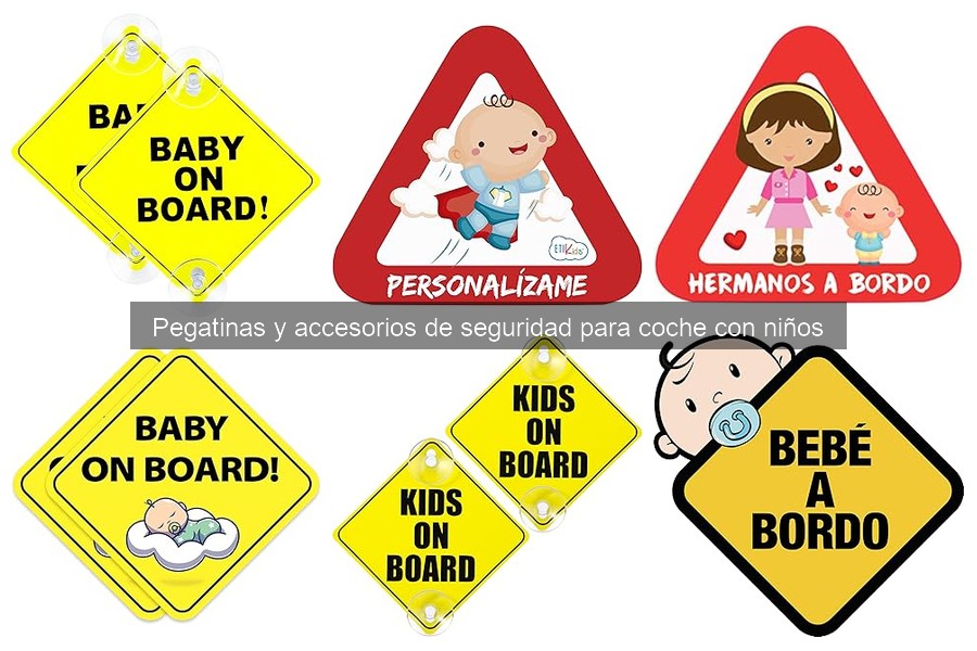 Donde comprar pegatinas de seguridad para coches con niños