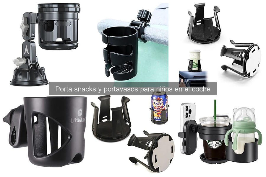 Dónde comprar porta snacks y portavasos para niños en el coche