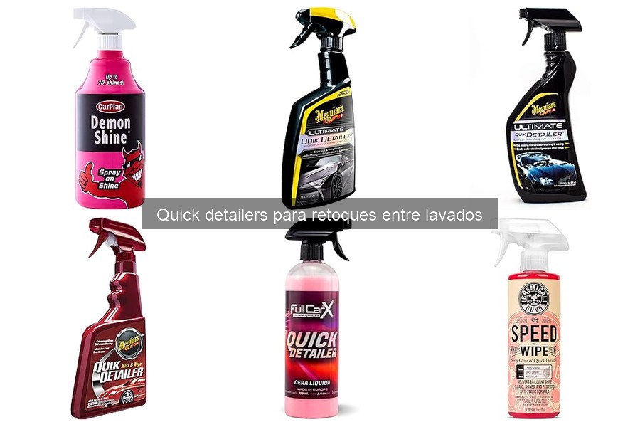 Dónde comprar quick detailers baratos: compara precios y marcas