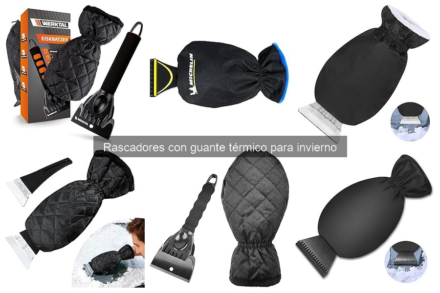 Dónde comprar rascadores con guante térmico y precios