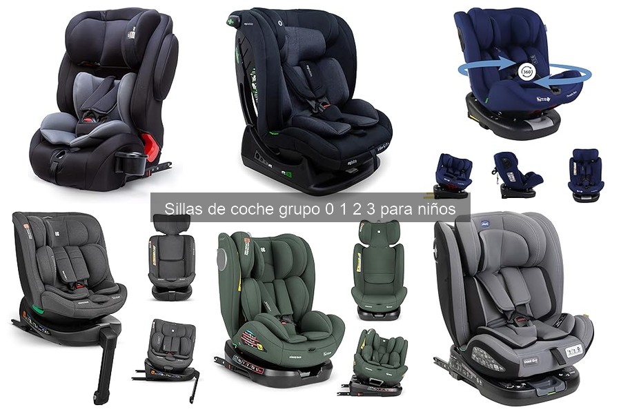 Dónde comprar sillas de coche grupo 0 1 2 3 al mejor precio
