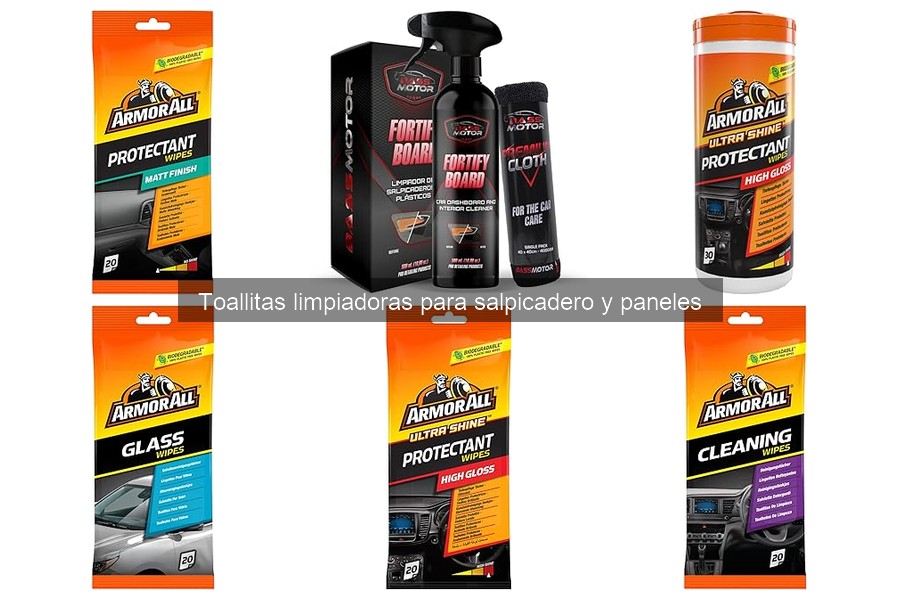 Dónde comprar toallitas limpiadoras para salpicadero al mejor precio
