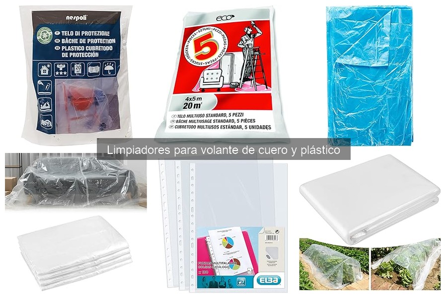 Efectividad de limpiadores biodegradables para volantes de coche