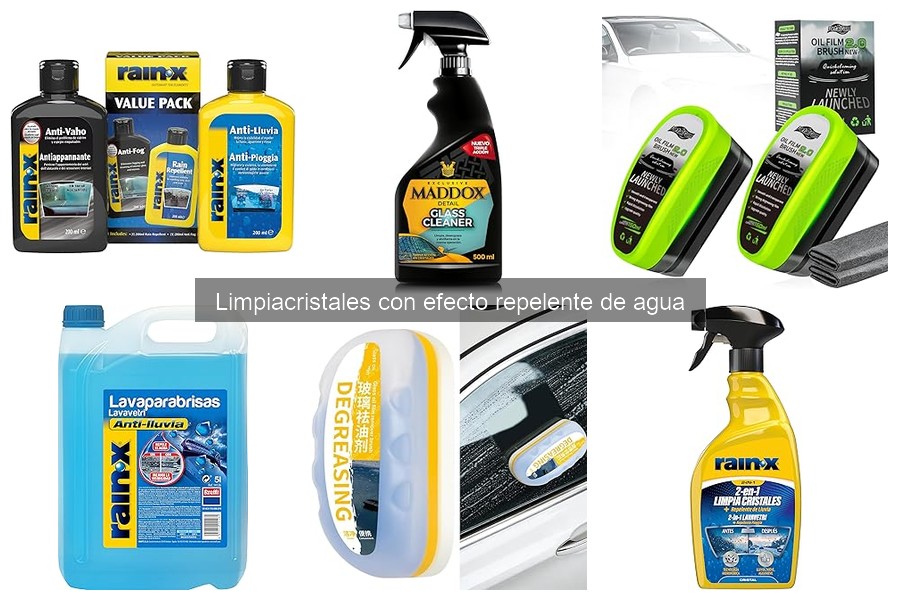 Efectos a Largo Plazo de Limpiacristales Repelentes de Agua