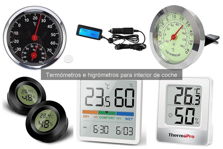 Efectos de las altas temperaturas en el interior del coche