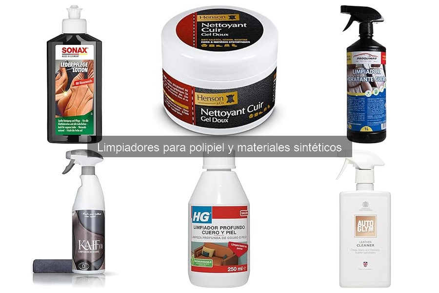 Efectos secundarios de limpiadores para polipiel