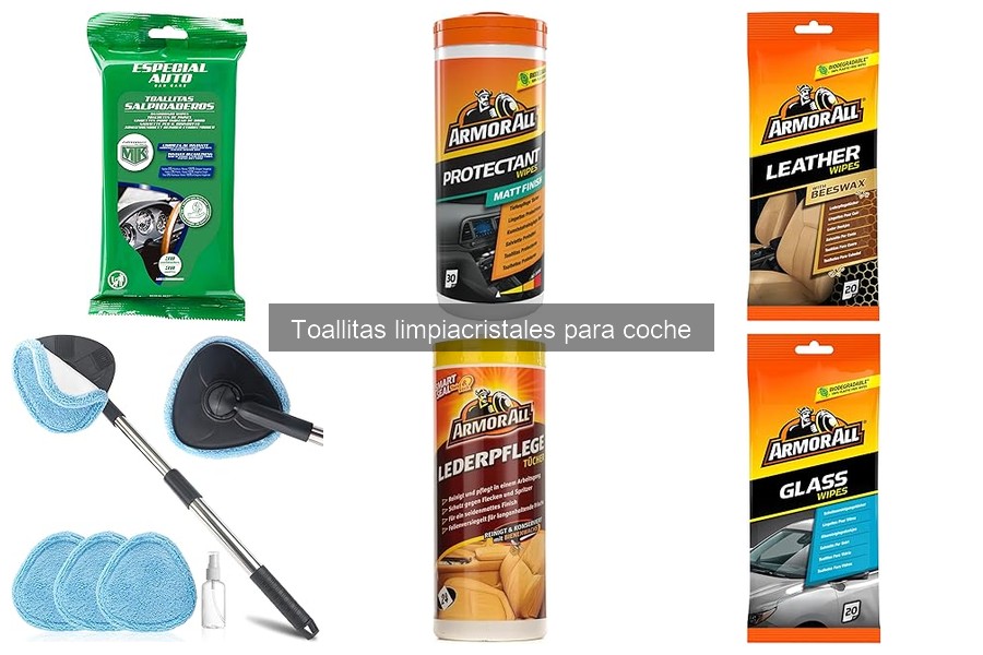 Eficacia de las Toallitas Limpiacristales en Cristales Sucios