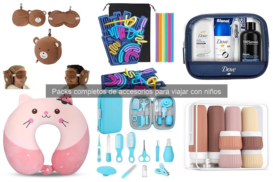 Elementos esenciales para un pack de viaje con niños